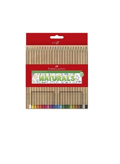 Faber-Castell Naturals Colour Pencils 24 Colour