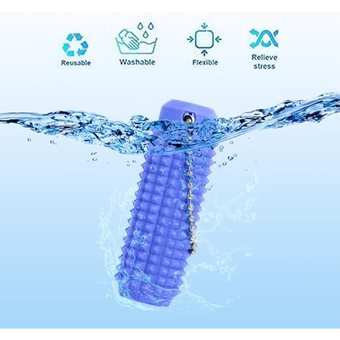XNJAMG Little Ouchies Fidget Toys,Pain Stim Fidget Toy Reduce Stress for Adults,Anxiety Relief Pain Stim,Spiky Fidget Keychain for Anxiety and Stress Reduction,Novelty Gifts for Friends 1PCS - Image 3