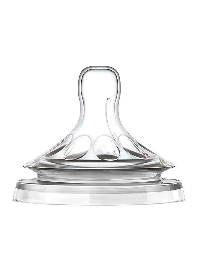 Dr.isla 2-Piece Anti-Colic Nipples, Silicone Teat, BPA Free, Soft & Safe, Reduces Colic, Ideal for Breastfed Babies  - Image 2