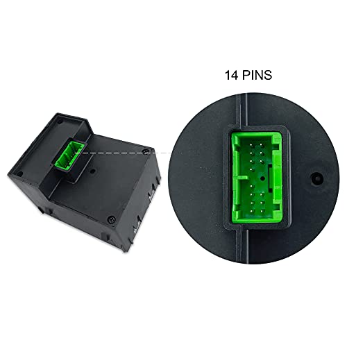 RLP مفتاح المصابيح الأمامية مفتاح تعتيم المصابيح متوافق مع شيفروليه سيلفرادو سوبربان تاهو أفالانش جي إم سي سييرا يوكون كاديلاك إسكاليد | استبدال# 19381535، 15176678، 15194803 - Image 5