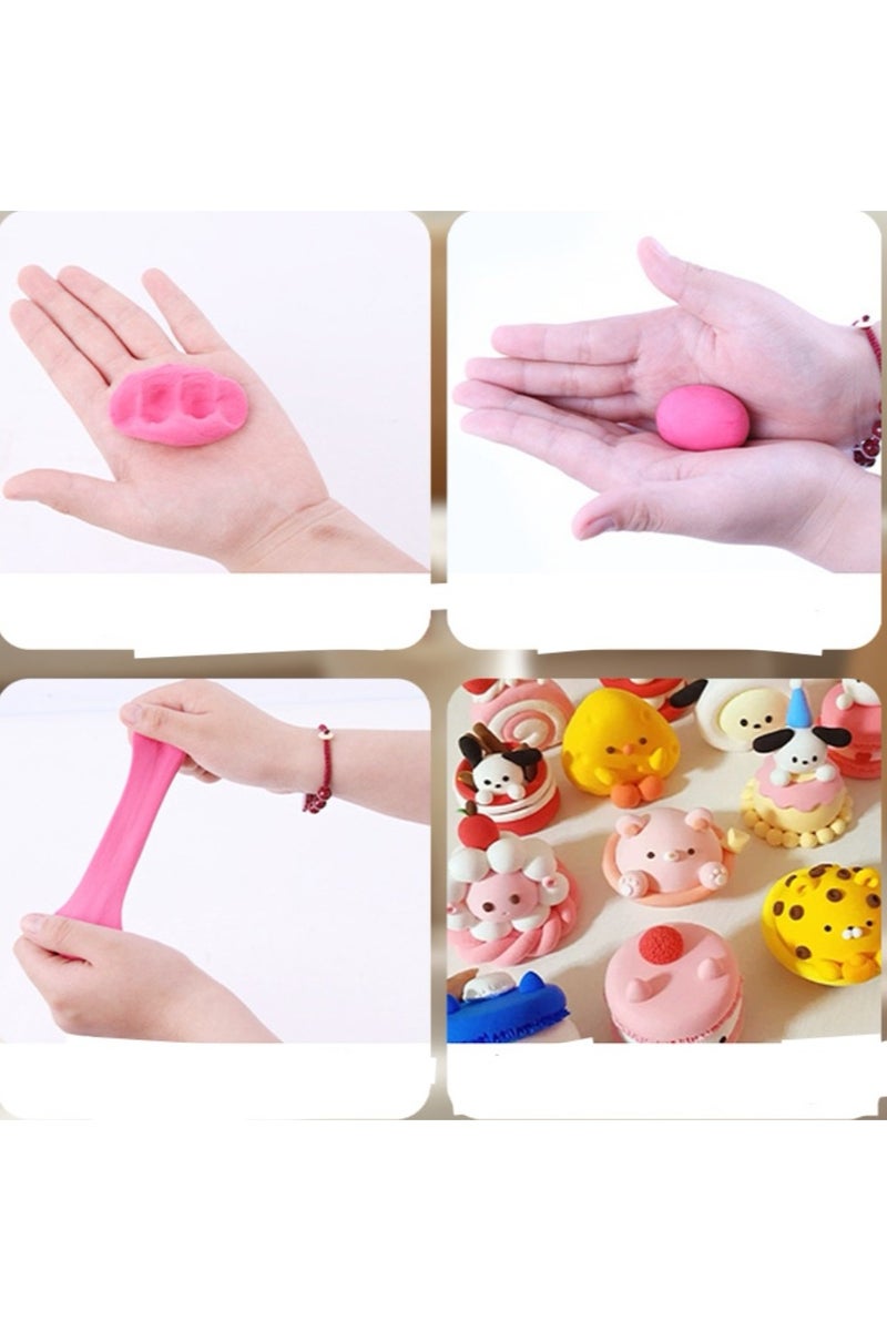 JAYATO 45 Colors Air Dry Clay for Kids, Safe, Non-Toxic, Ultra-Light, and Easy to Shape for Endless Creative Fun and DIY Projects, Perfect Birthday Gift for Boys and Girls, Play with Friends - Image 4
