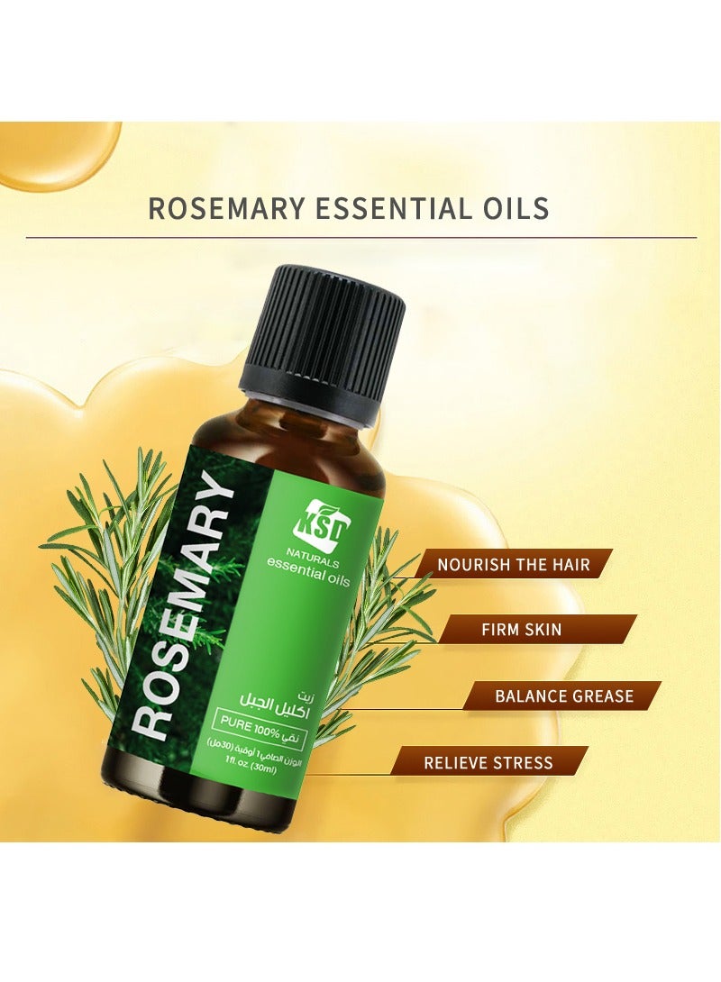 KSD Pure Rosemary Essential Oil Now Clear 30ml  - Image 5
