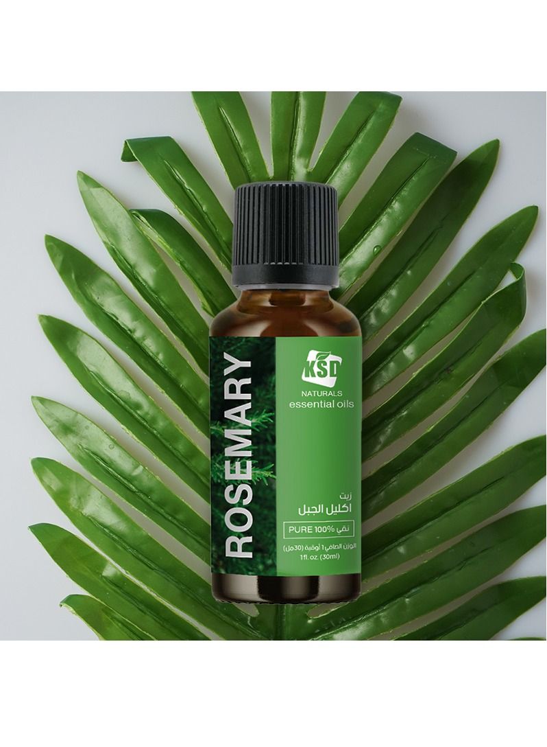 KSD Pure Rosemary Essential Oil Now Clear 30ml  - Image 4