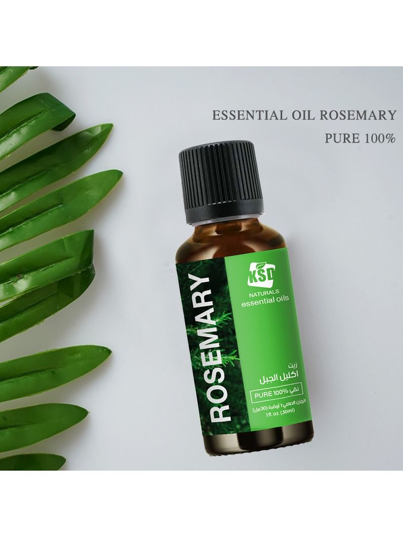 KSD Pure Rosemary Essential Oil Now Clear 30ml  - Image 3