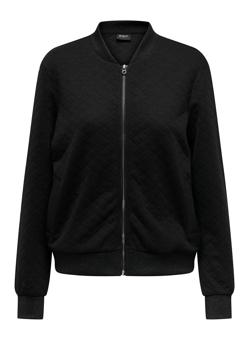 ONLY Onljoyce L/S Shine Bomber Cs Swt - Image 1