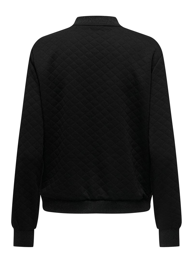 ONLY Onljoyce L/S Shine Bomber Cs Swt - Image 2