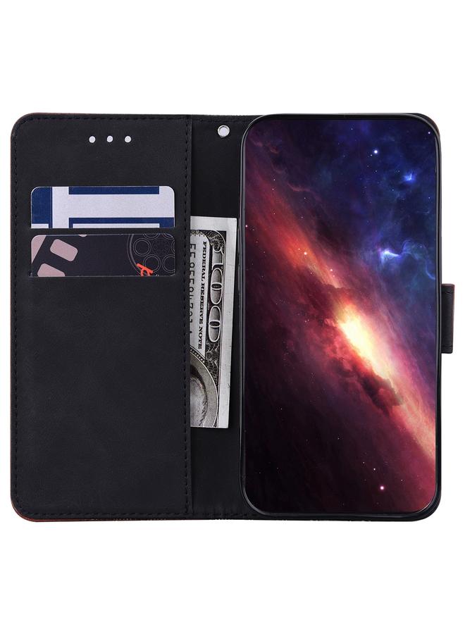 S-TOP Case For OPPO Realme C35 Geometric Embossed Leather Phone Case - Image 4