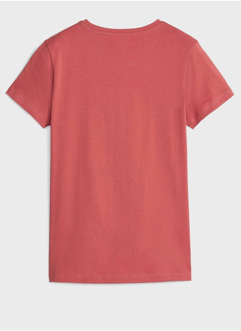 PUMA - Flower Nostalgia Graphic T-Shirt - Image 1
