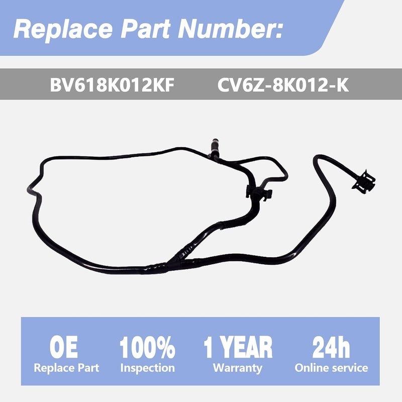 CULMKARI Radiator Reservoir Hose for 2012-2018 Ford Focus 2.0L - Image 3