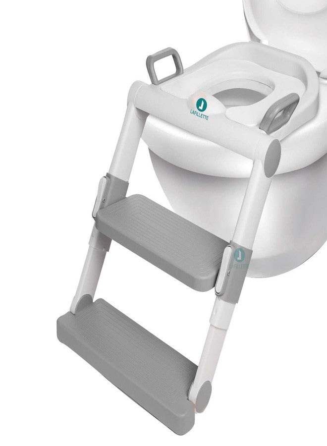 LAFILLETTE Lightweight Foldable Baby Potty Training Chair For Indoor And Outdoor Use (GREY) - Image 1