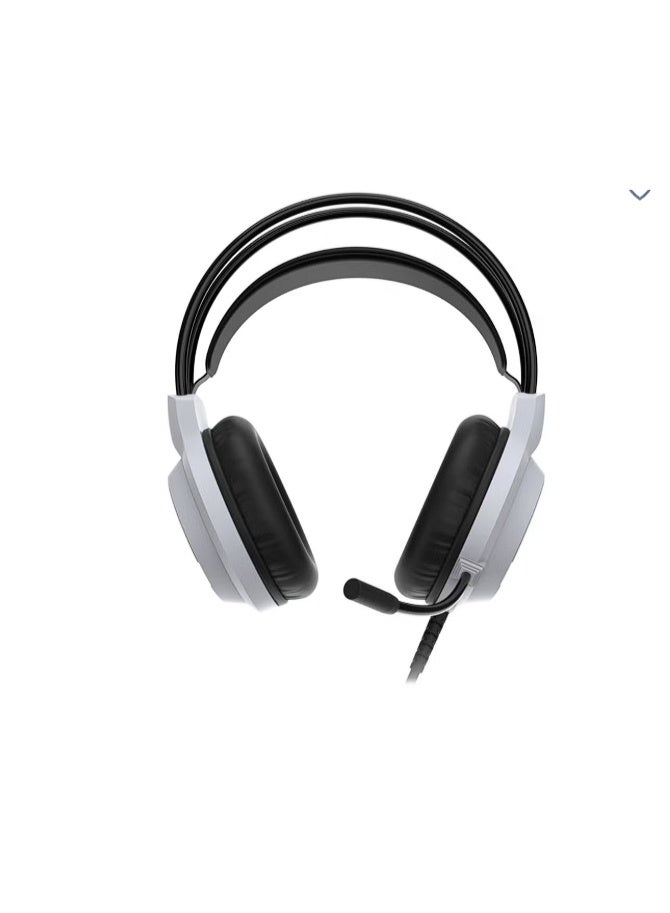 دوبي سماعات رأس Dobe TP5-3592 باللونين الأبيض والأسود مقاس 3.5 ملم - متوافقة مع وحدة التحكم / وحدة التحكم في سلسلة P5/P4/PC/XBOX (أسود وأبيض) - Image 2