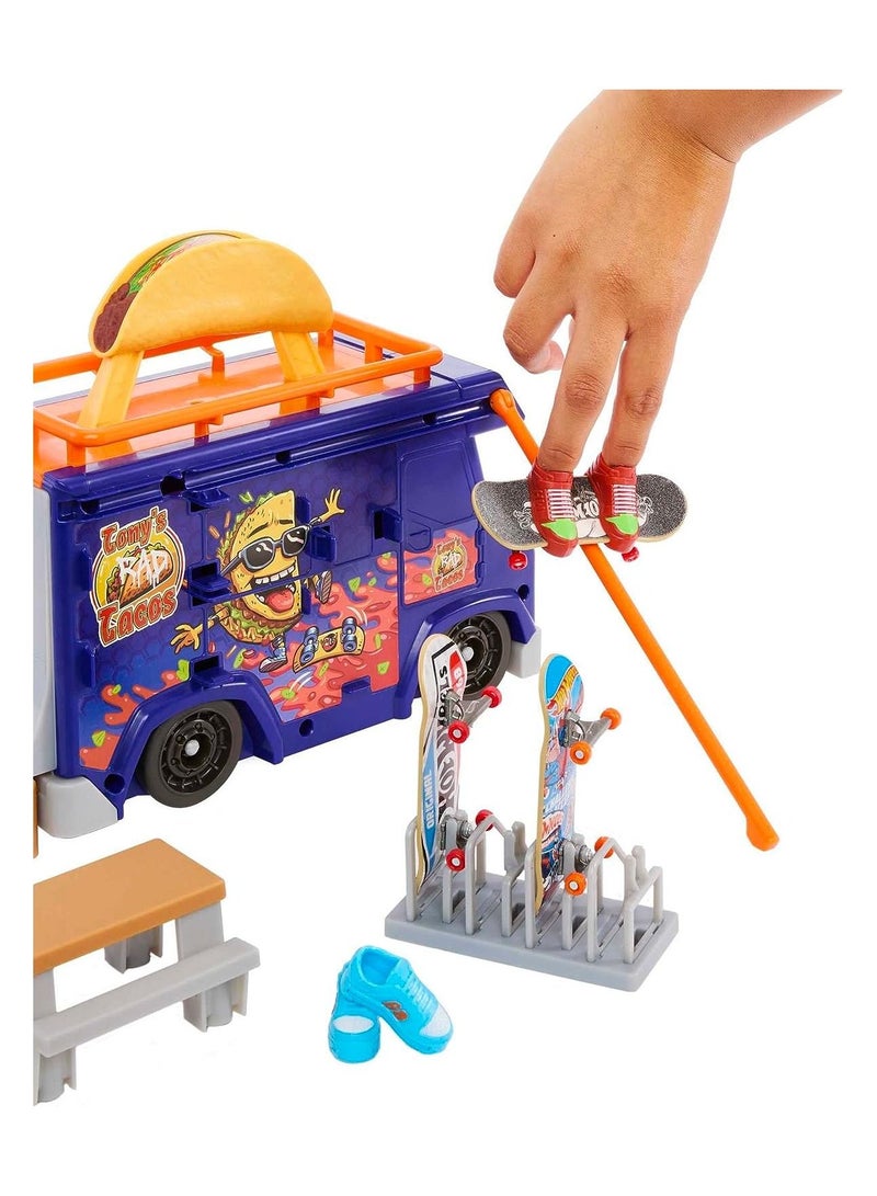 Hot Wheels Hot Wheels Skate Taco Truck Play Case  - Image 4