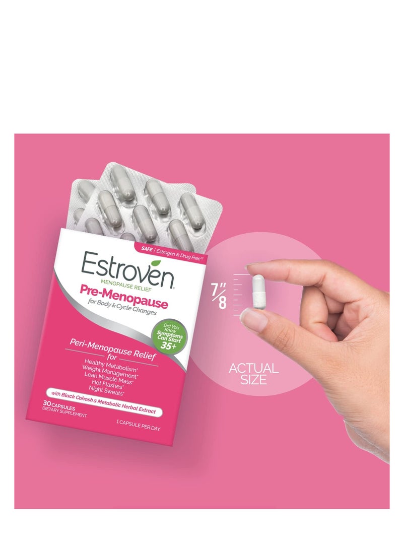 Estroven - Estroven Pre-Menopause Relief 30 Ct - Image 1