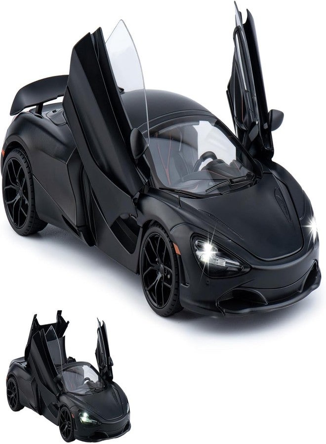 Mummy Please 1:32 Scale Die-Cast Metal【Colors as Per Stock】 with Openable Doors,Lights,Music and Pull Back Action【Pack of 1】 (Mcclaren 720S) - Image 4