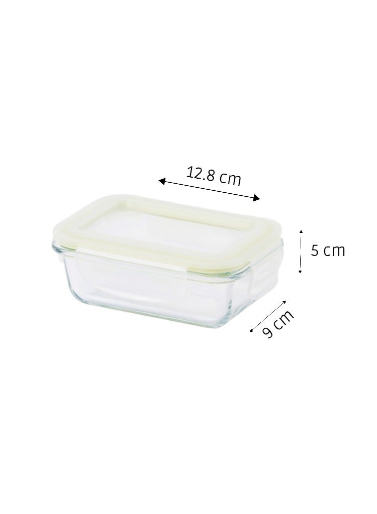 LocknLock Fresh Oven-Safe Glass Rectangular Container 185ml â€“ Airtight, Leakproof & Heat-Resistant - Image 2