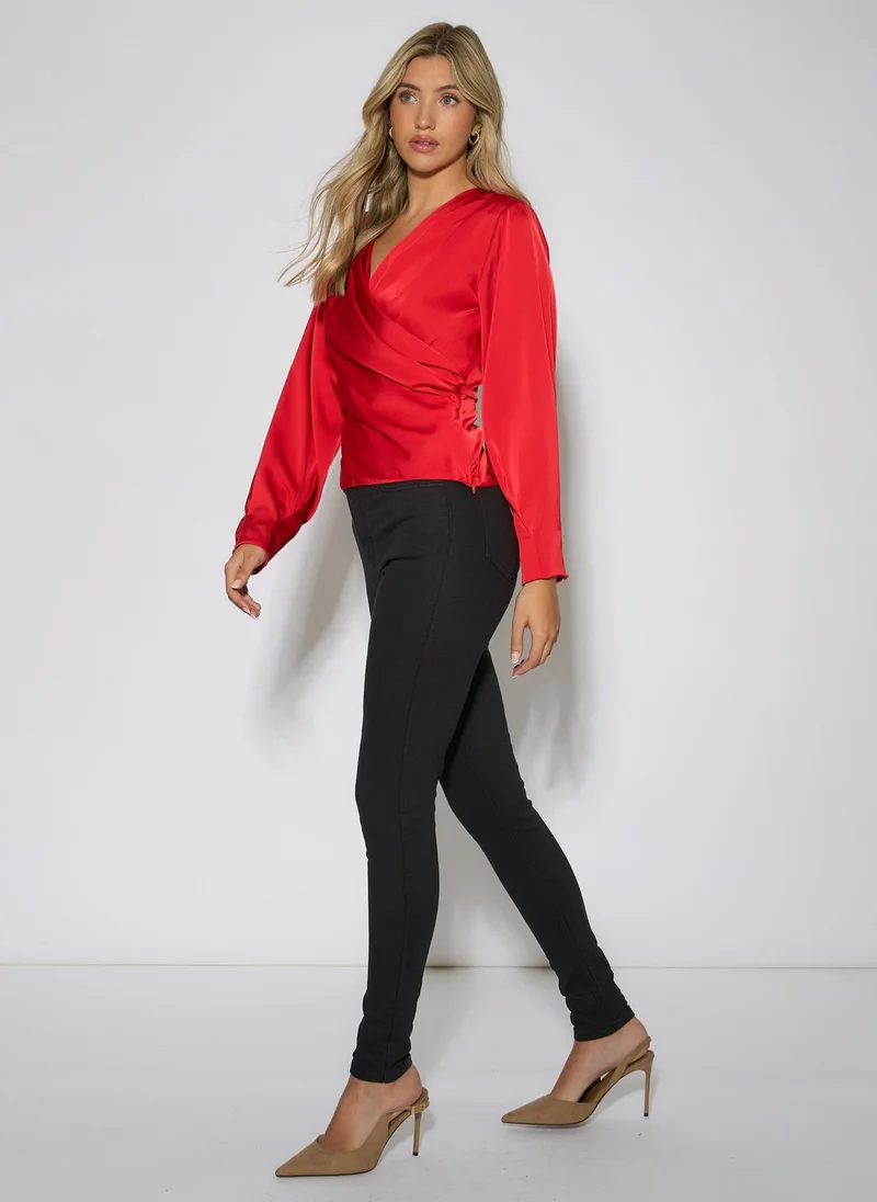 Gini London  Black Stretch Slim Fit Casual Jeggings for Women | Best Price UAE