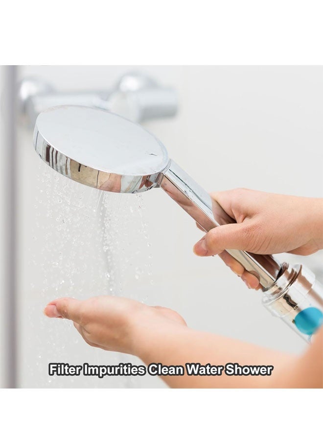 16 قطعة من فلتر رأس الدش 6 سم خرطوشة فلتر قطنية من البولي بروبيلين بديلة لمجموعات نفث الدش المحمولة عالية الضغط - Image 4