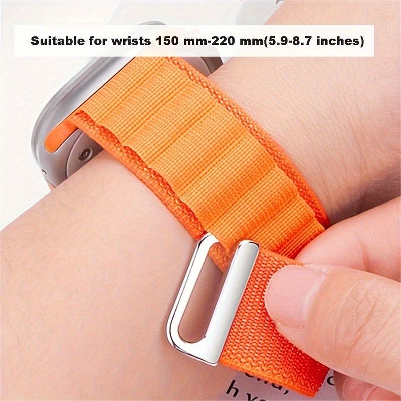 Compatible Nylon Loop Band For Smartwatch Series 10 46mm Mixed Color 3pcs - Image 2