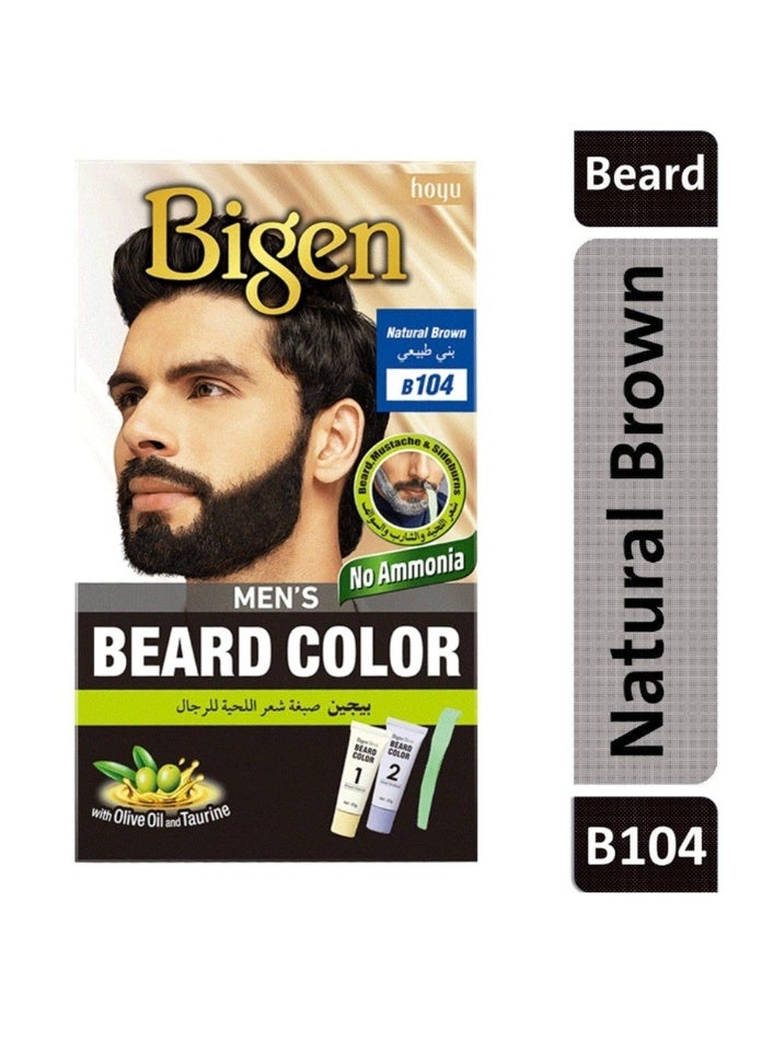بايجن صبغة شعر اللحية للرجال من بايجن - بني طبيعي 40جم - Image 3