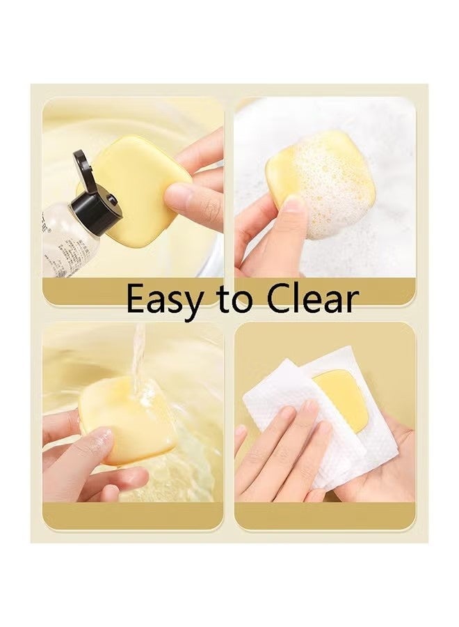 10PCS Makeup Blenders & Sponges, Air Cushion Makeup Sponges Universal Premium Beauty Square Powder Sponge for All Skin Kinds - Image 4