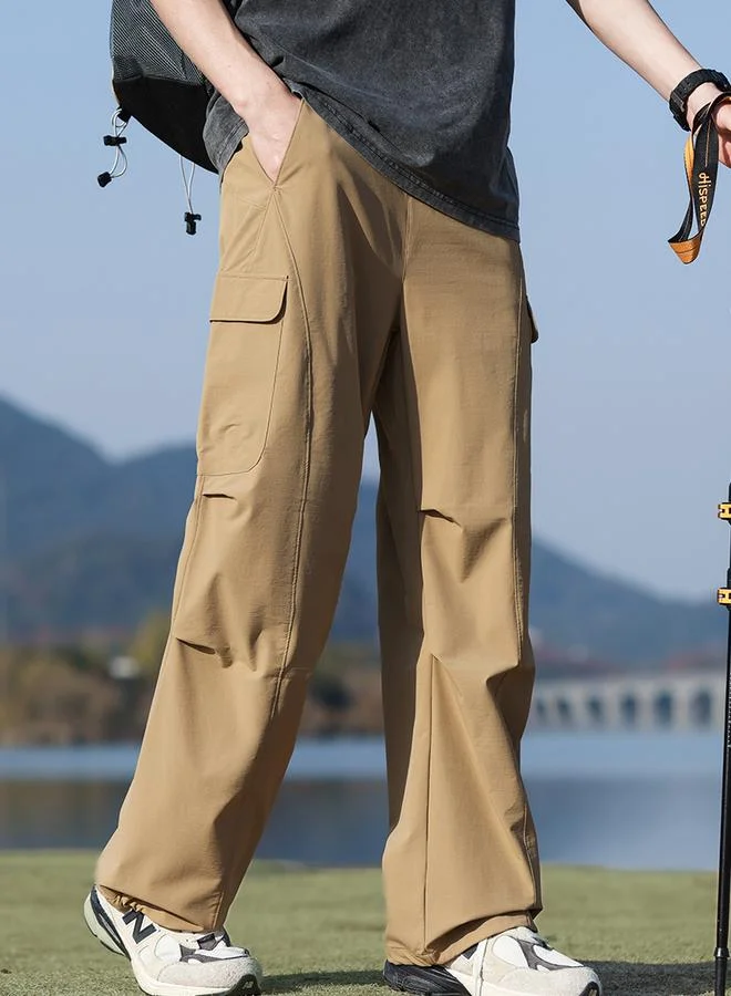 تايك تو Men Beige Cargo Pants