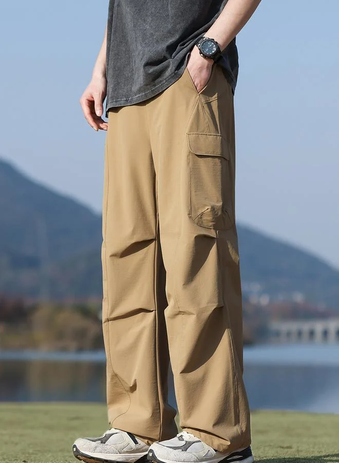 تايك تو Men Beige Cargo Pants