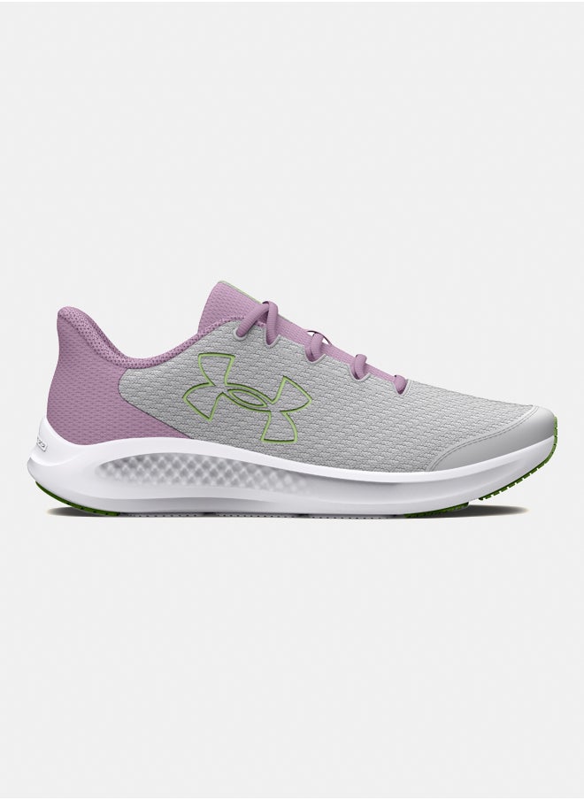 UNDER ARMOUR Girls' Grade School Charged Pursuit 3 Running Shoes  - Image 1
