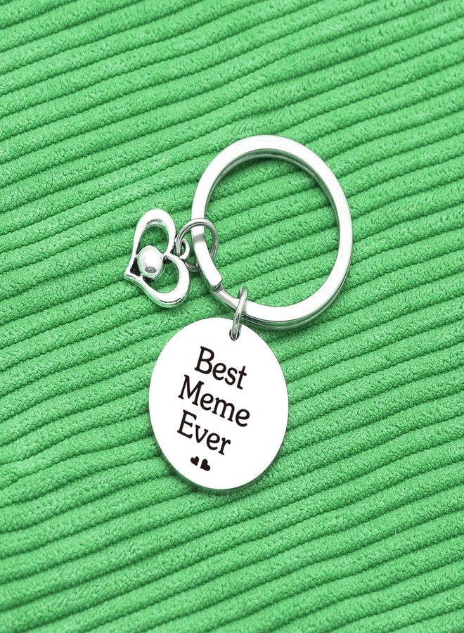 Nothers Meme Gift Grandma Gift for Grandmother Keychain for Mother Keychain Grandma Keychain Wife Gift Mom Gift Mothers Day Gift Grammy Jewelry nana Gift Best Meme Ever Gift (Best Meme Ever Keychain) - Image 2