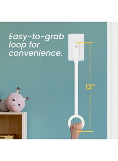 IMPRESA [3 Pack] Light Switch Extender For Kids With Easy Grab Loop - Toddler Light Switch Extender For Potty Training - Safe & Durable Light Switch For Toddlers - Easy To Install Switch Cover  - Image 5