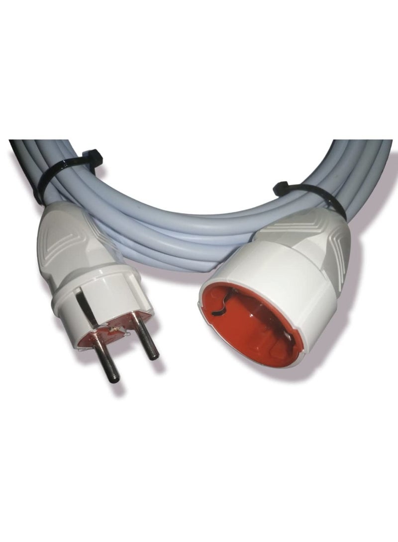 0.5mm Ready-Made Electrical Extension - Copper Wire and High-Quality Electrical Plug - Excellent for all light electrical connections inside the house (20m extension) - Image 2