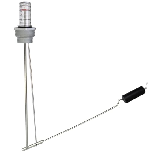 CLLOMAGY Oil Tank Gauge Fuel Oil Tank Level Gauge,Float Level Measure Compatible with Scully Signal Corp's Scul-Tel & for Intelli-Tank (Vertical) Depth from 42" to 44" Diameter,1-1/2" and 2" Male NPT Thread - Image 1