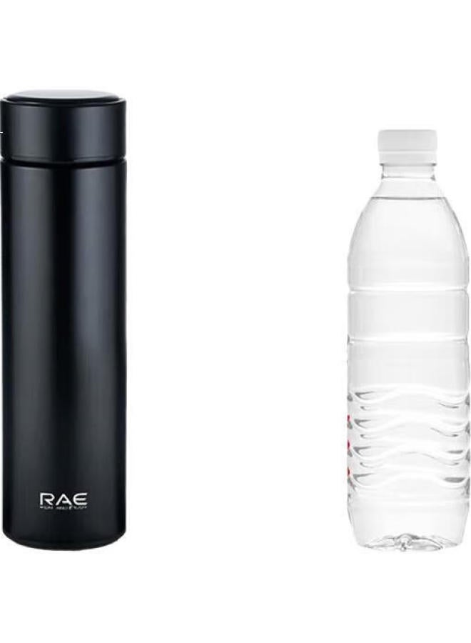 Rae Ran Ye (Rae) Insulated Mug Customization, College Student 316L Stainless Steel Tea Cup, 500Ml, Black, R3689 - Image 1