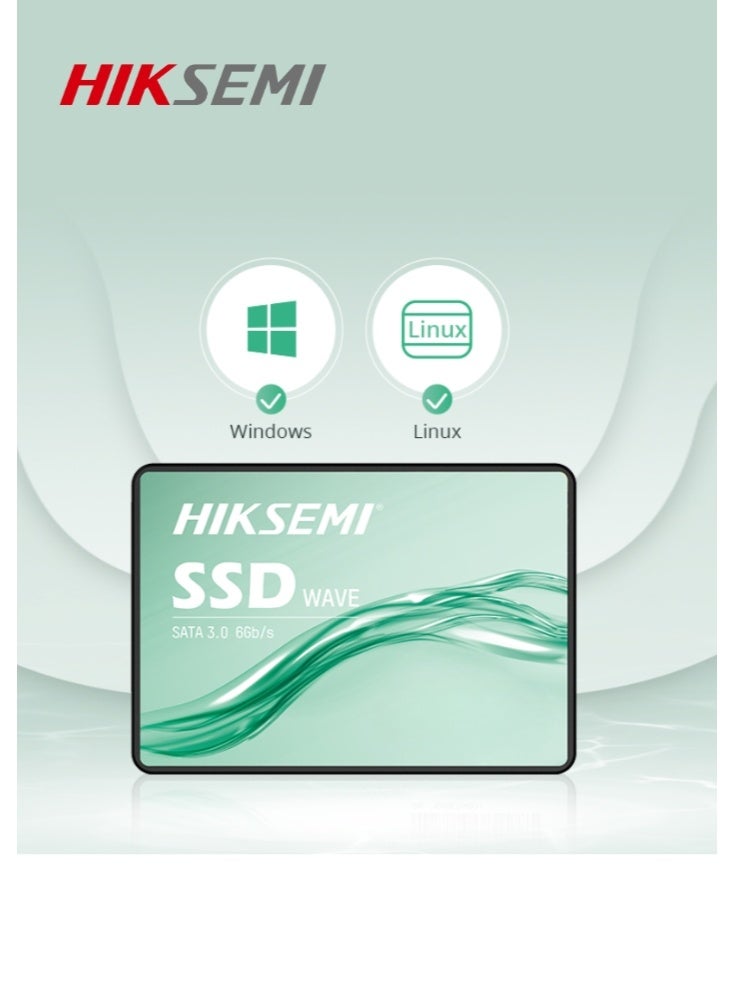 HIKSEMI HIKSEMI Internal SSD Solid State Drive 1024GB | 1TB SATA 3 Wave Series 2.5 inch for Laptop Desktop Anti-Shock and Anti-Fall  - Image 5