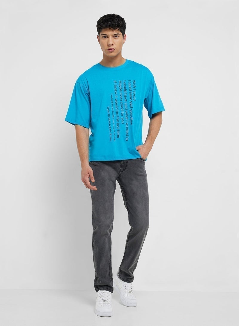 Seventy Five Oversized Graphic Tee - Image 4