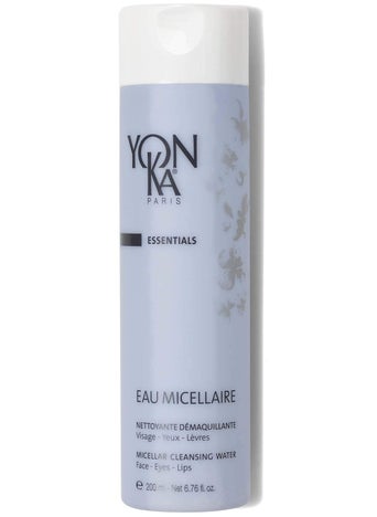 Yonka Yon-Ka Eau Micellaire (200ml) Micellar Water and Cleansing Makeup Remover, Gentle Face Wash with Rose and Chamomile to Remove Impurities and Hydrate, All Skin Types, Paraben-Free 