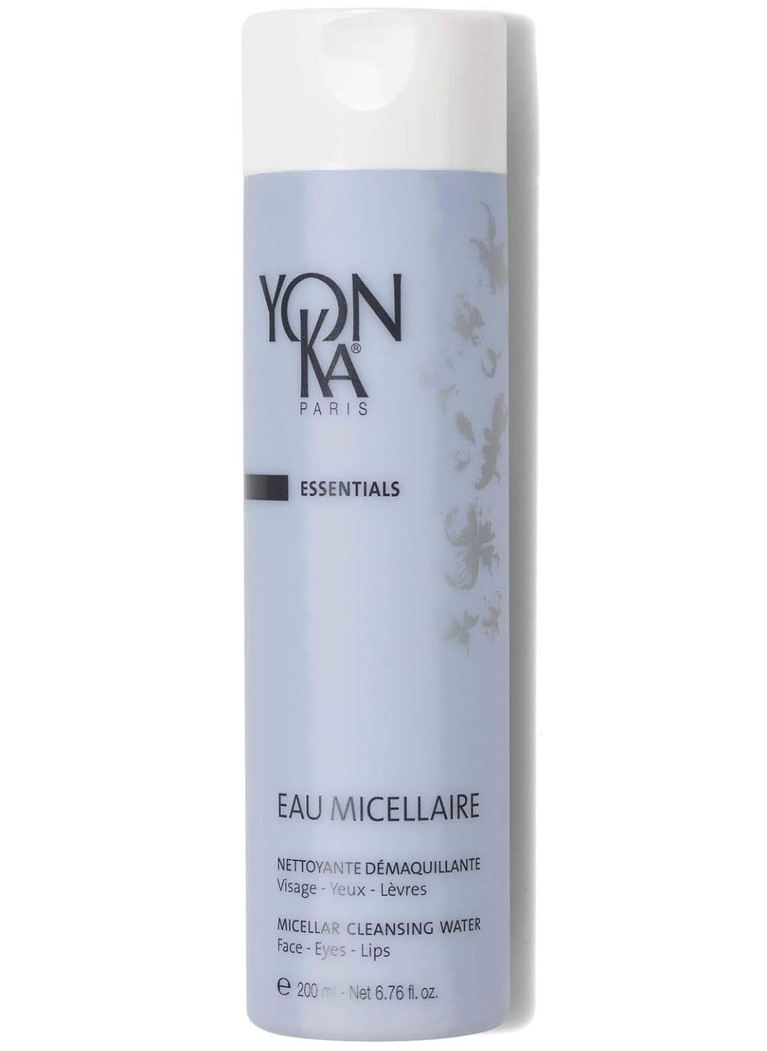 Yonka - Yon-Ka Eau Micellaire (200ml) Micellar Water and Cleansing Makeup Remover, Gentle Face Wash with Rose and Chamomile to Remove Impurities and Hydrate, All Skin Types, Paraben-Free - Image 1