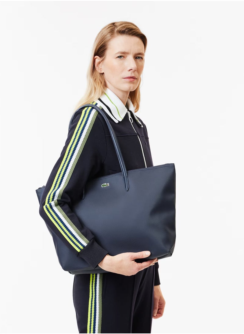 LACOSTE Lacoste Bag Dark Blue Large Fashion Versatile Tote Bag Shoulder Bag Cross-body Bag Handbag  - Image 1