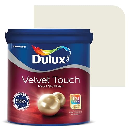 Dulux Velvet Touch Pearl GLO Interior Emulsion Paint (1L, Nature's Choice) – Luxurious soft-sheen wall paint, highly durable, washable, rich, intense colors, with 6-year warranty - Image 1