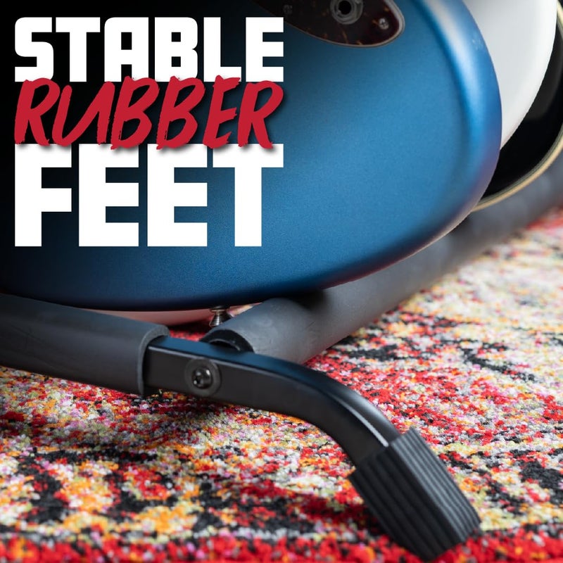 Gator Rok-It Collapsible Folding Guitar Rack Stand for 3 Guitars â€“ Fits Acoustic, Electric, or Bass Guitars â€“ Portable, Durable, Space-Saving Storage (RI-GTR-RACK3) - Image 4