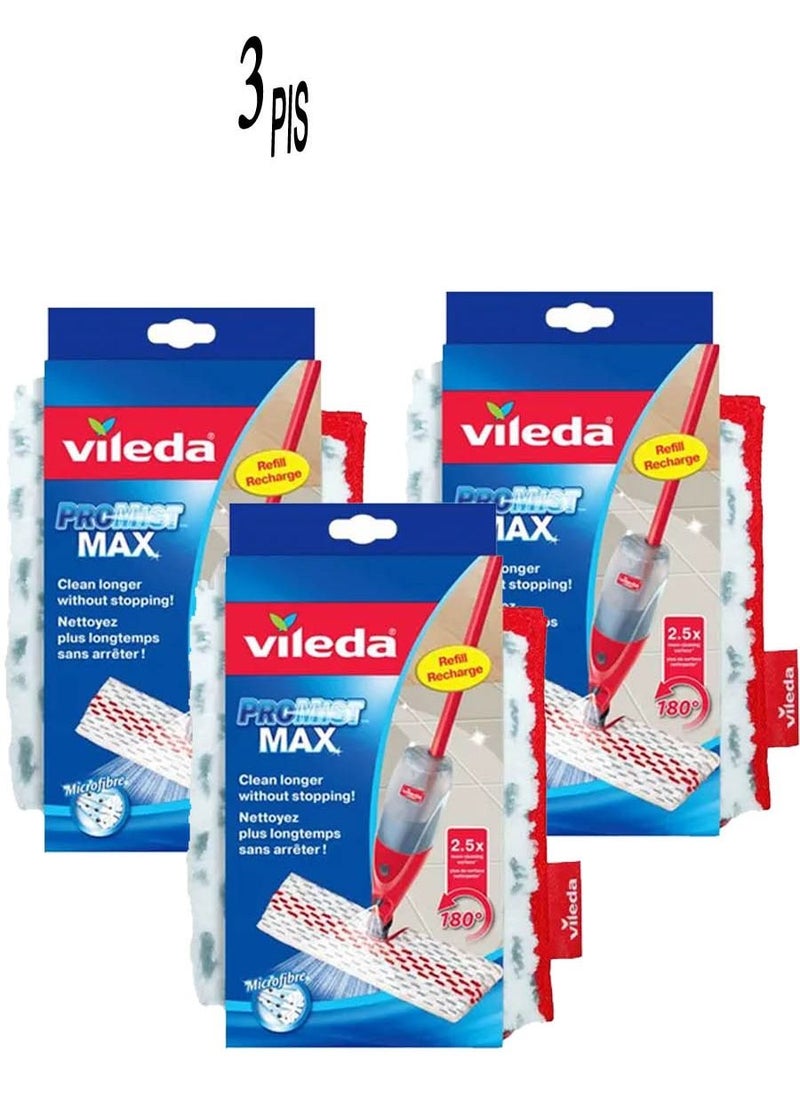 Vileda - Set of 3 Promist Max floor mops from Vileda - Image 1
