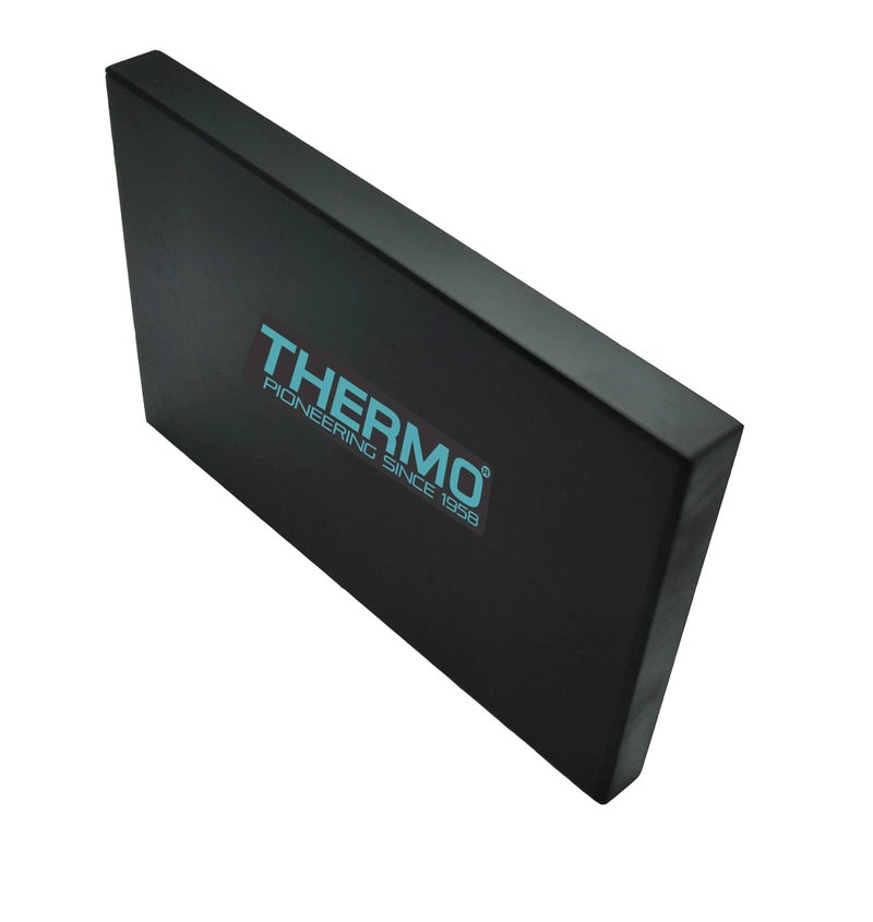 Thermo Gold Testing Stone/Kasauti Stone/Natural Obsidian (2.5 inch x 4 inch x 10 mm Thickness) - Made in Bharat - Image 3