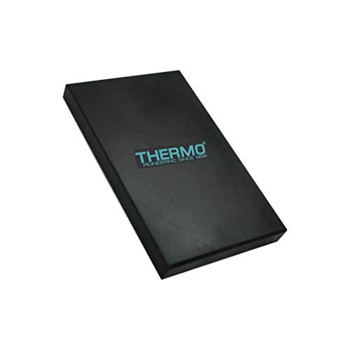Thermo Gold Testing Stone/Kasauti Stone/Natural Obsidian (2.5 inch x 4 inch x 10 mm Thickness) - Made in Bharat - Image 1