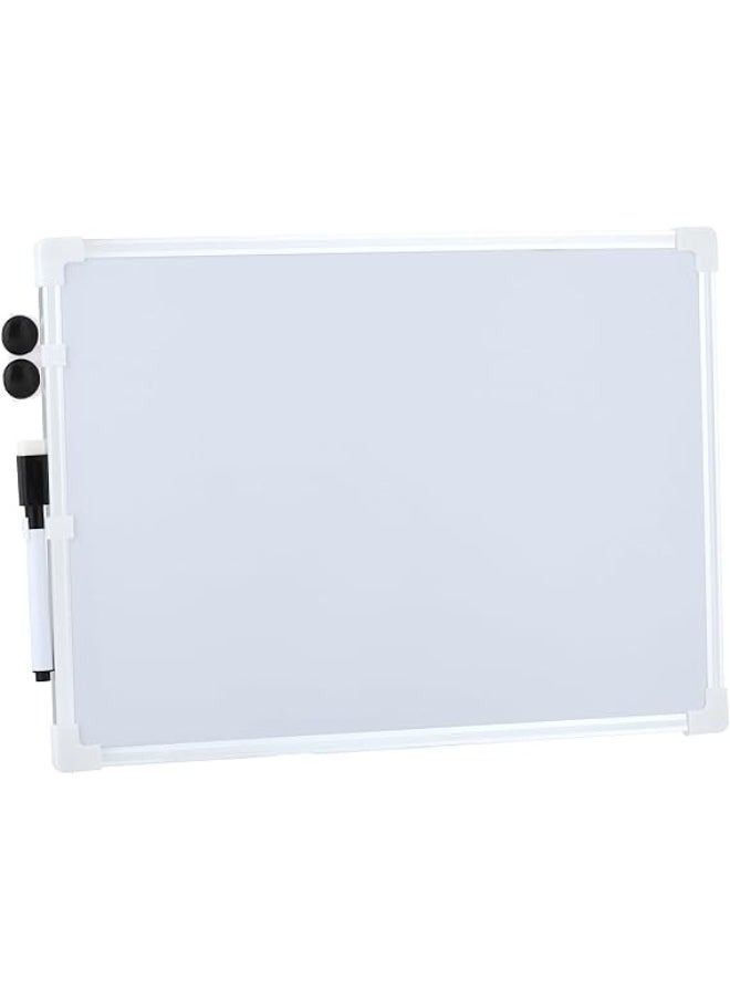 Generic Magnetic Whiteboard for Kids, 35 x 25 cm with Pen and 2 Magnets  - Image 2