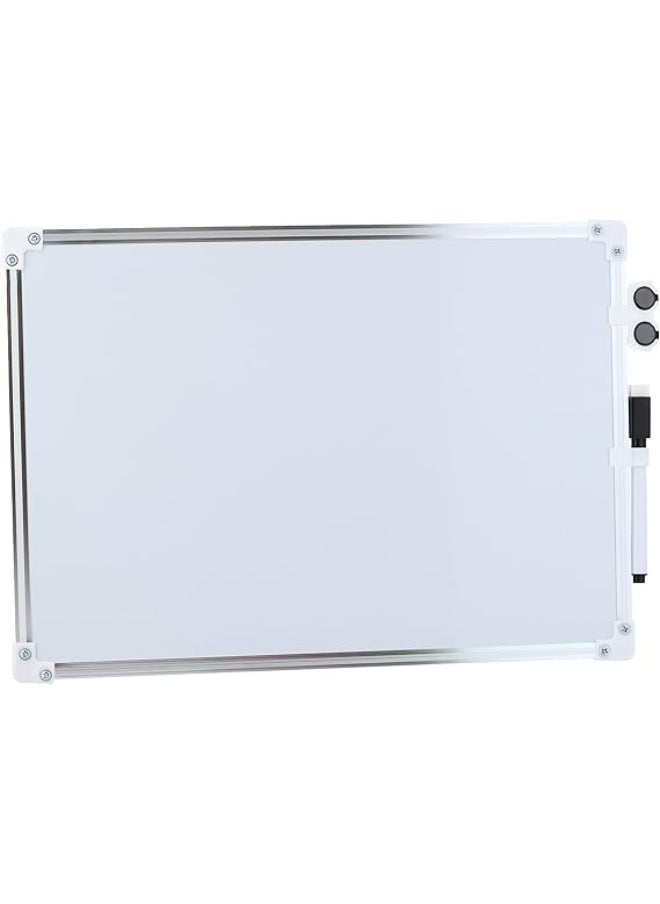 Generic Magnetic Whiteboard for Kids, 35 x 25 cm with Pen and 2 Magnets  - Image 1