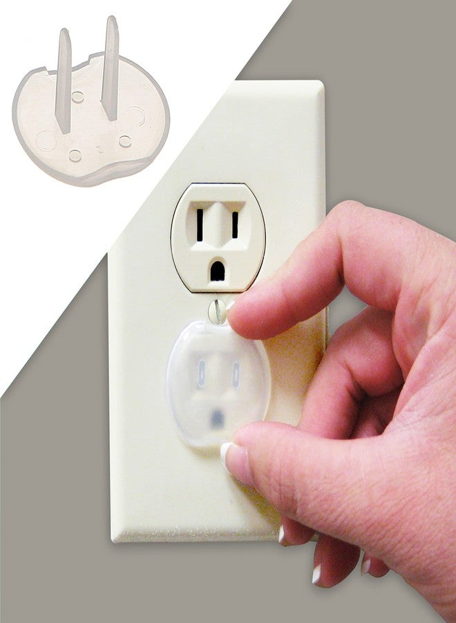 Little Chicks Baby Safety Outlet Covers Baby Proofing, 36 Pack, Outlet Plug Electrical Socket Covers - Image 2