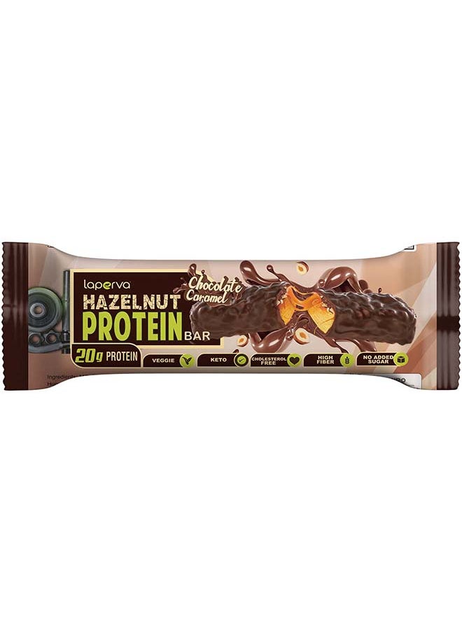 Laperva - Hazelnut Protein Bar with Chocolate Caramel -60gm - Image 1