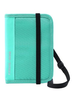 NIBEMINENT Travel Passport Wallet Holder Cover Lake Blue  - Image 1