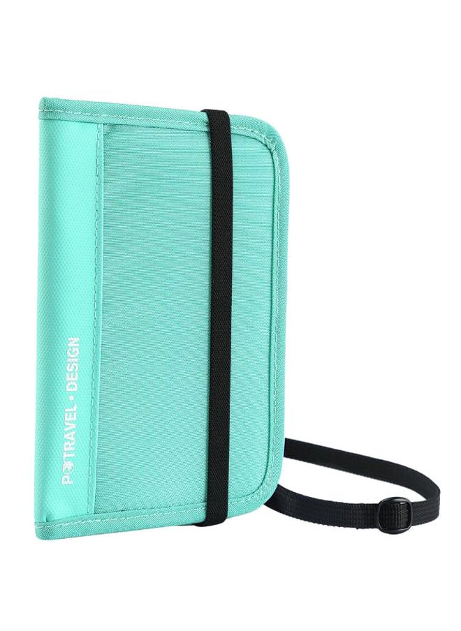 NIBEMINENT Travel Passport Wallet Holder Cover Lake Blue  - Image 2