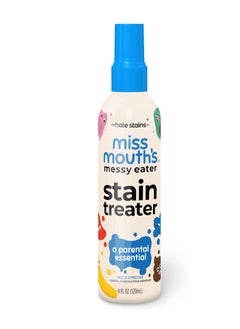 Miss Mouth's Messy Eater Stain Treater Spray - 4oz Stain Remover - Newborn & Baby Essentials - No Dry Cleaning Food, Grease, Coffee Off Laundry, Underwear, Fabric