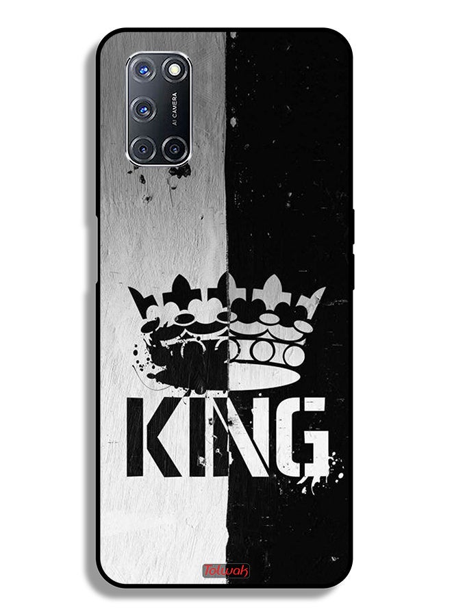 Tolwak Oppo A72 4G Protective Case Cover King Vintage - Image 1
